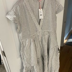 VV blue and white dress L